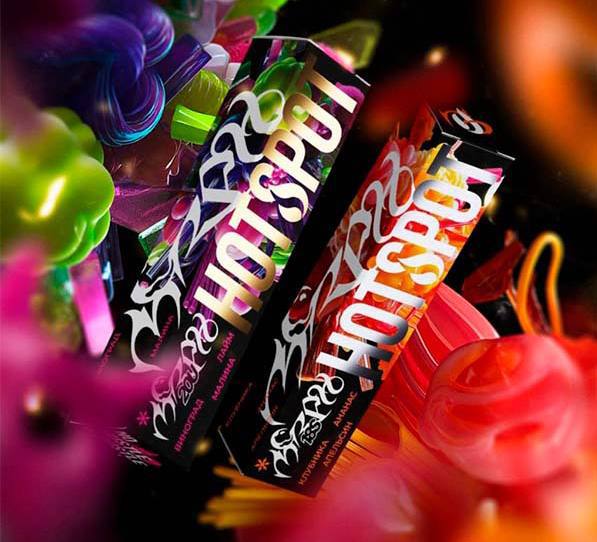 HOTSPOT MORPH - 30ML/50MG Киви, зелёное яблоко, вишня