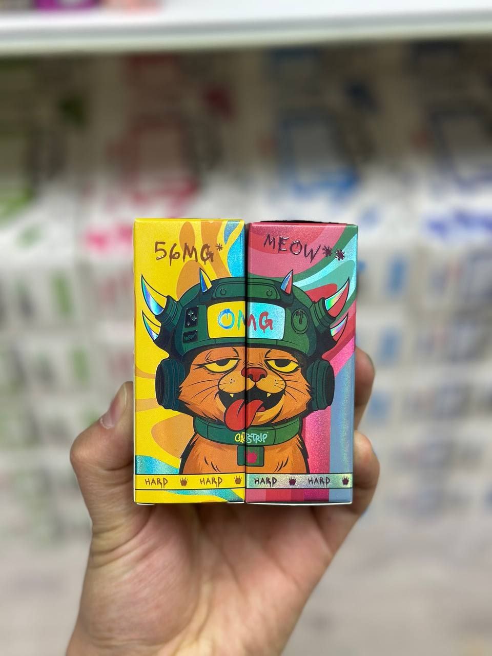 CATSTRIP - 30ML/56MG (Виноград лёд)