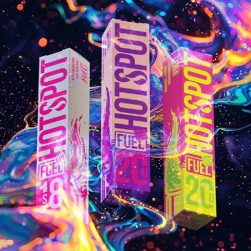 HOTSPOT FUEL UP - 30ML/50MG Манго Банан Ментол